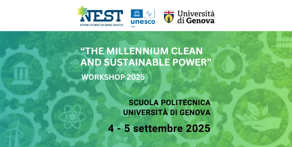 LEAP 2025 The Millennium Clean and Sustainable Power Workshop 2025 - FONDAZIONE NEST