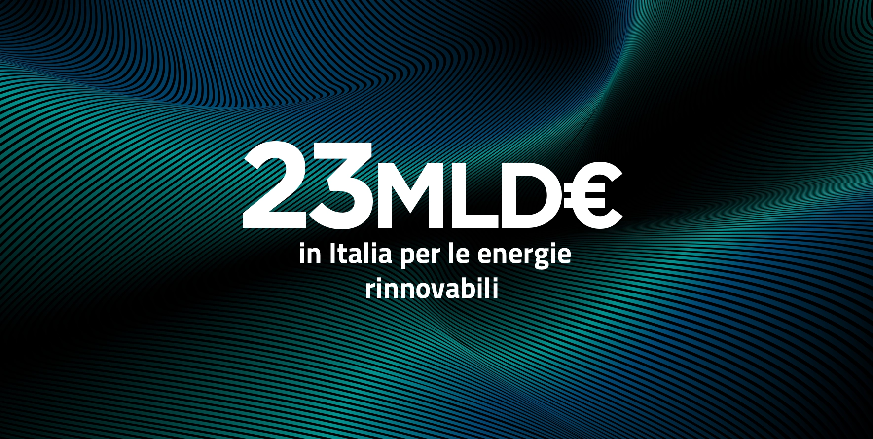 Energia elettrica rinnovabile: il piano da 23 miliardi di euro dell’Italia